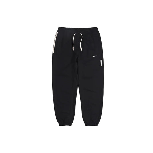 Nike Logo Solid Color Men's Casual Sweatpants  Black